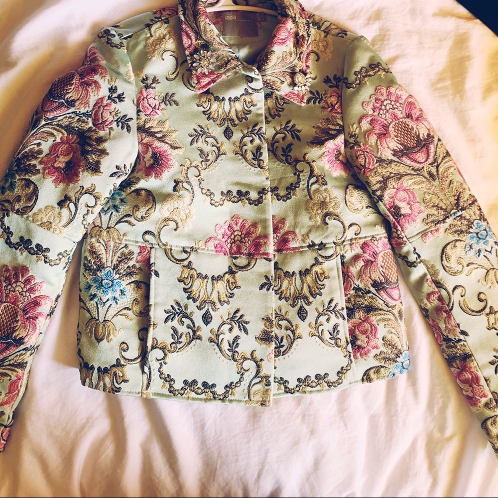 Fancy pants jacket with lots of detail